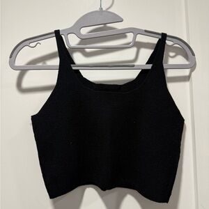 Black Knit Matching Set